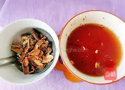 Illustration of how to make bigfoot mushroom, yam and duck soup 9