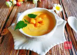 Illustration of how to make mango milkshake 1