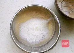 Steamed Spinach and Shrimp Illustration of how to make egg custard 6