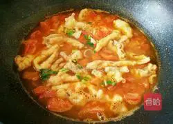 Illustration of how to make fried meat with tomato soup 7