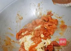 Illustration of how to make tomato and egg noodles 9