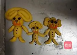 Illustration of how to make cartoon steamed buns 6