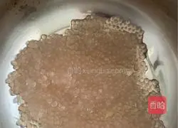 Mango Coconut Juice Sago Recipe Illustration 5