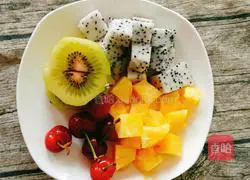 Colorful fruit glutinous rice balls recipe 6