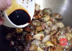 Illustration of how to make spicy fried clams 7