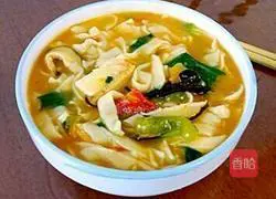 Illustration of handmade pot noodles 8