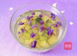 Winter Melon Peel Forget-Me-Not Flower Tea Recipe Illustration 8
