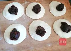 Illustration of how to make bean paste cake 6
