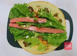 Illustration of how to make breakfast hand cakes 10