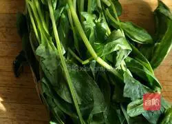 Spinach egg pancake recipe 1