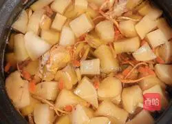 Cordyceps Flower Old Duck Carrot Soup Recipe Illustration 9