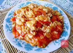 Illustration of how to make scrambled eggs with tomatoes 8