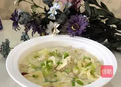 Illustration of how to make hand-braised tofu and cabbage soup 11