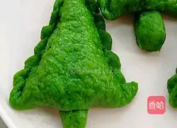 Illustration of how to make meat bun tree 10