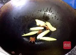 Illustration of stewed pig trotters 9