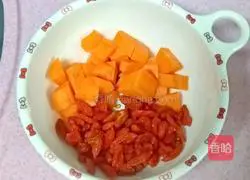 Apple, carrot and millet paste recipe 2