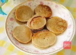 Illustration of how to make sesame milk pancakes 11