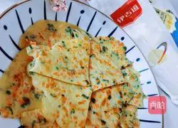 Carrot Egg Pancake Recipe Illustration 13