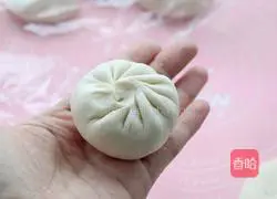 Illustration of how to make bean paste buns 7