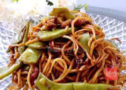 Illustration of how to make lentil braised noodles 17