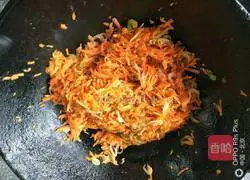 Illustration of how to make nutritious vegetarian buns 7