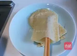 Illustration of how to make carrot and potato shredded pocket cake 9