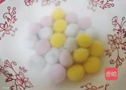 Illustration of how to make glazed glutinous rice balls 4