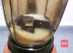 Illustration of how to make purple sweet potato milkshake 7