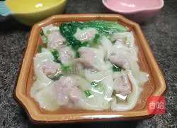 Illustration of homemade clear soup recipe 13