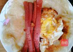 Illustration of how to make hand cakes 2