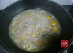 Illustration of how to make chestnut roast chicken 6