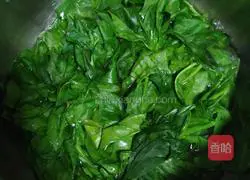 Spinach egg pancake recipe 1
