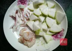 Illustration of how to make seafood noodles 2