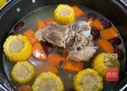 Pork Rib Soup | Illustration of how to make spine soup 4