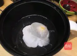 Illustration of how to make afternoon tea egg nest milk 2