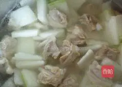 Winter Melon Pork Ribs Soup Recipe Illustration 5