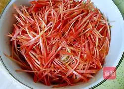 Illustration of how to make stir-fried shredded potatoes 13