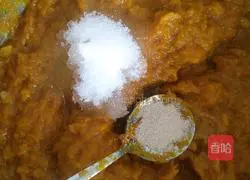 Illustration of how to make pumpkin cake 2 