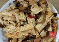 Illustration of how to make cold yuba and shiitake mushrooms 9