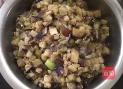 Illustration of how to make cold noodles with eggplant river 6