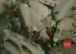 Lotus root and pork ribs soup recipe 5