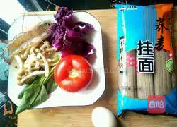 Illustration of how to make nutritious buckwheat noodles 1