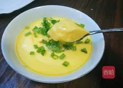 Illustration of home-style steamed eggs 1