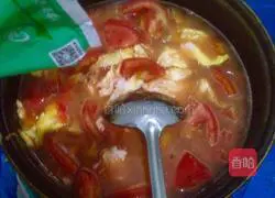 Illustration of how to make lazy tomato and egg noodles 6