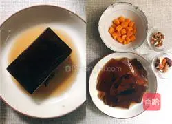 Illustration of how to cook handmade sweet potato and grass jelly 5