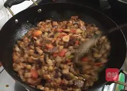Illustration of how to make cold noodles with eggplant river 12