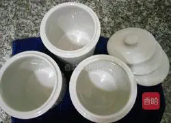 Illustration of how to make tea tree mushroom soup with pork ribs 2