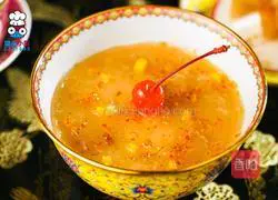 Ruyi Chuan Lotus Root Starch Illustration of how to make cinnamon sugar cake 6