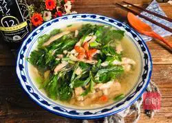 Malantou Lean Meat Soup Illustration 10