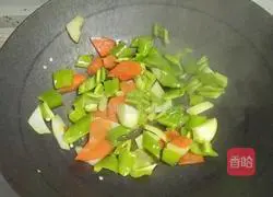 Illustration of how to make pork slices 7